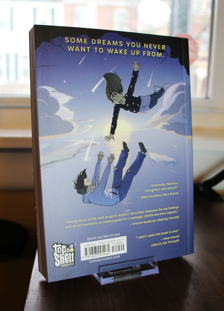 Back cover of Dreamover by Dani Diaz